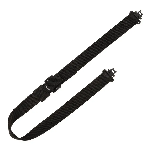 Allen Gewehrriemen 1.25" schwarz Web mit Bügel