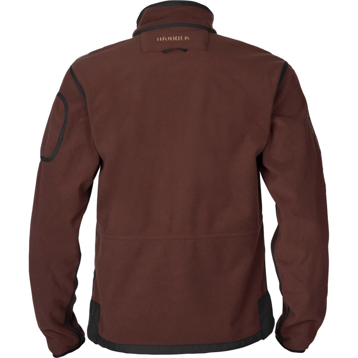 Härkila Kamko Fleecejacke Herren Green/Bordeaux Wende