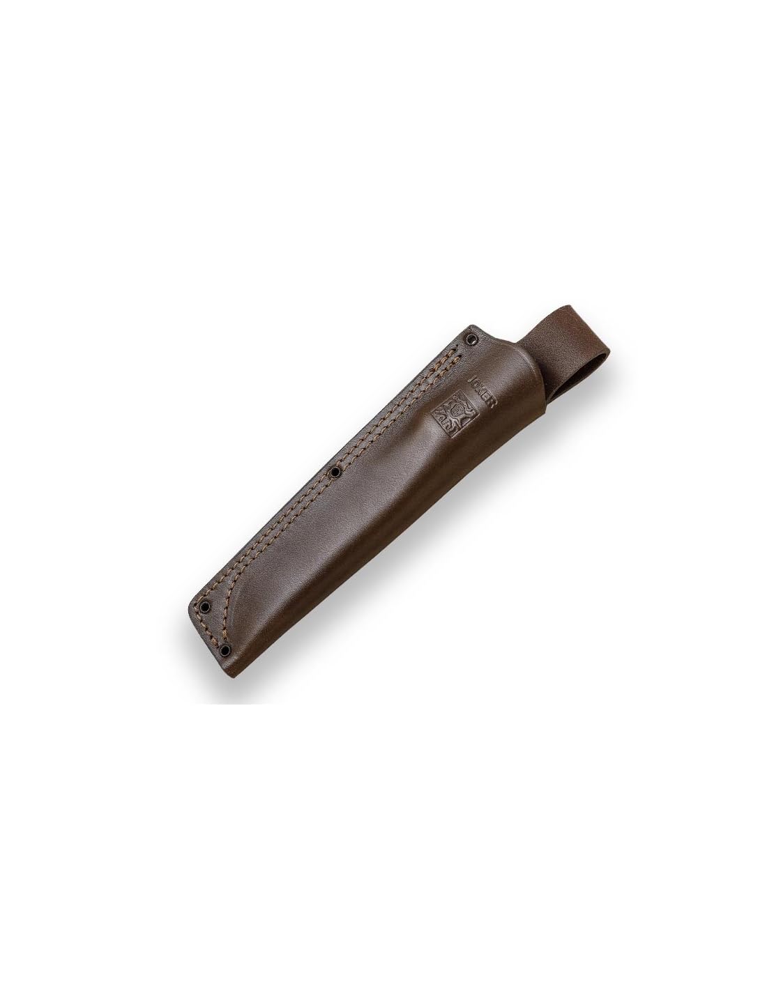 Joker Nomad CN125 Jagdmesser Walnuss 12,7cm Lederscheide