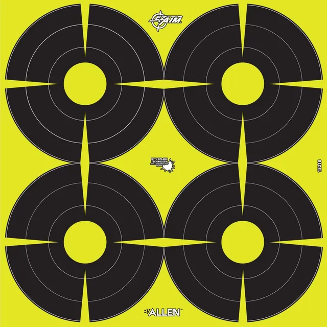 Allen EZ Aim Splash Zielscheibe 12er-Pack Chartreuse