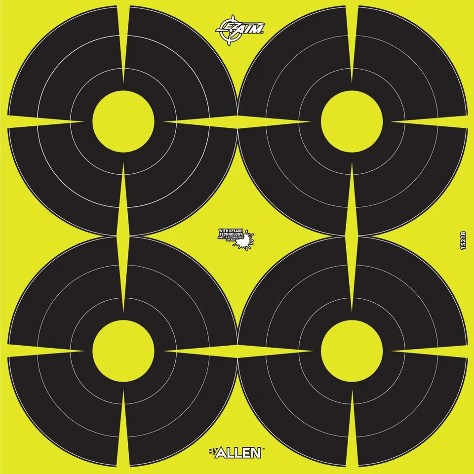 Allen EZ Aim Splash Zielscheibe 12er-Pack Chartreuse