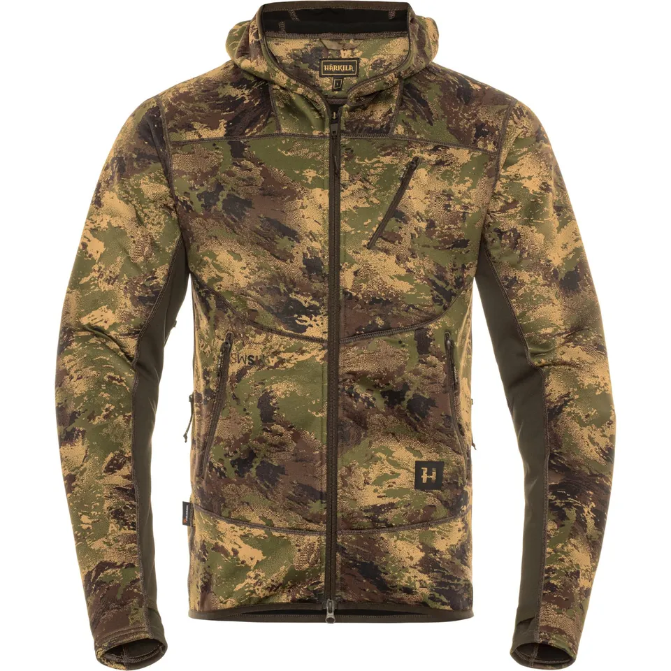 Härkila Deer Stalker Camo Fleece-Hoodie Gr. M