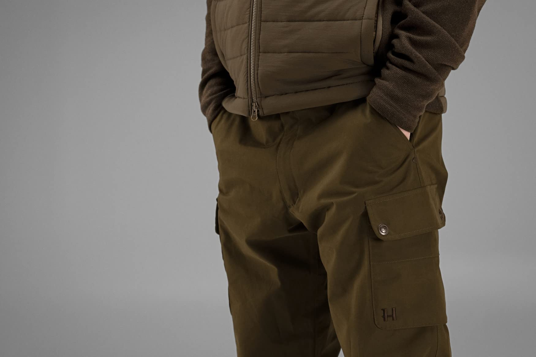 Härkila Retrieve Hose Olive C50 wasserdicht