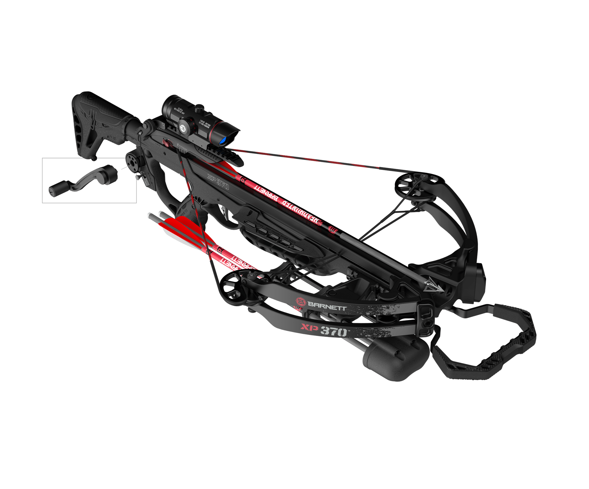 Barnett XP370 Armbrust schwarz Kurbel 370 fps