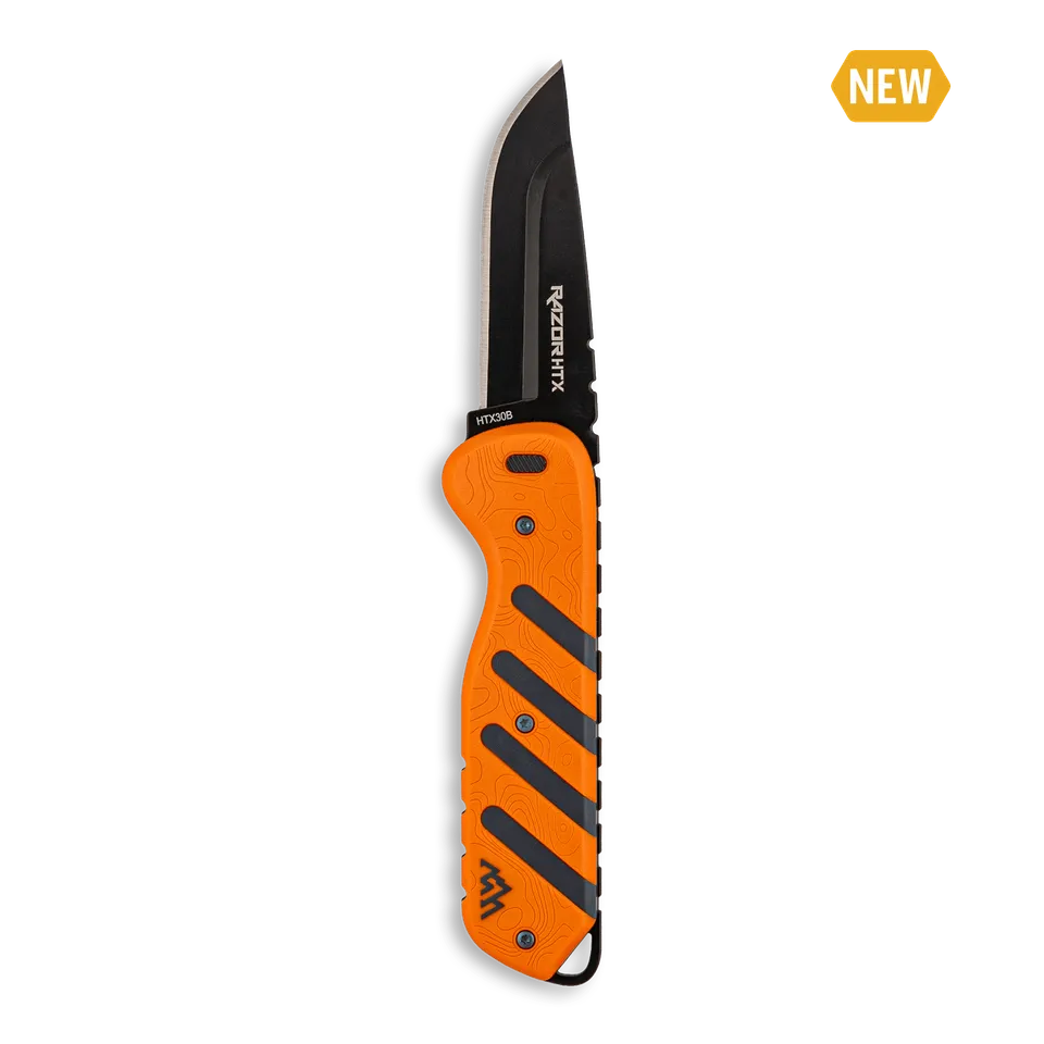 Outdoor Edge Razor HTX Fixed Jagdmesser 6 Klingen Säge