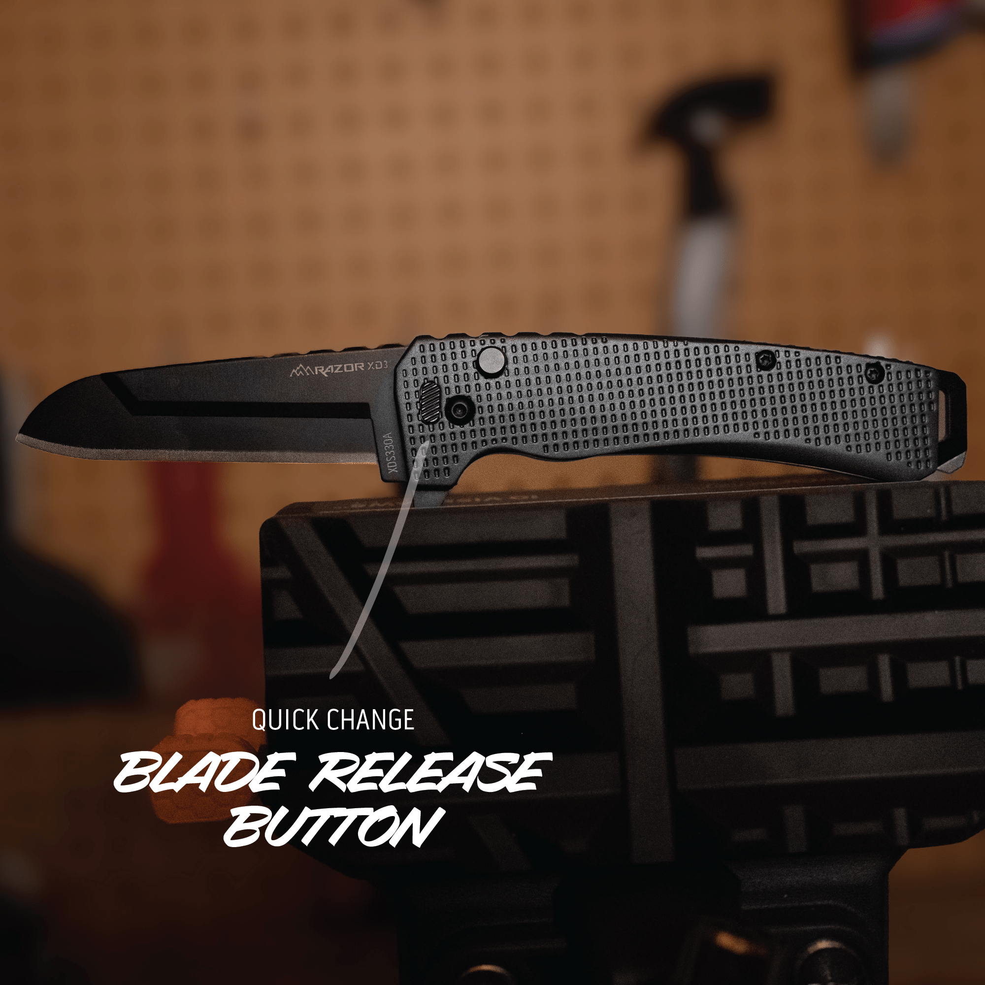Outdoor Edge Razor XD3 Wechselklingenmesser mit Säge