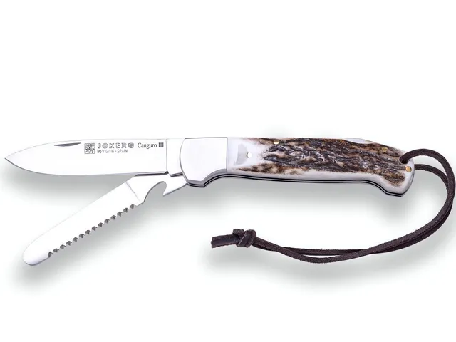 Joker Canguro III NC136 Taschenmesser Hirschhorn Säge 8 cm