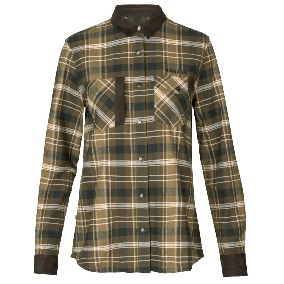 Härkila Aivak LS Shirt Damenhemd Antique Bronze