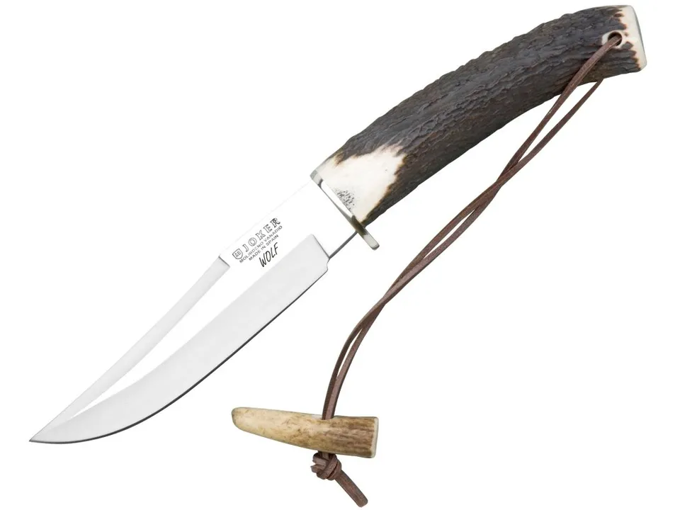 Joker Luchadera CC72 Jagdmesser Hirschhorn 14 cm