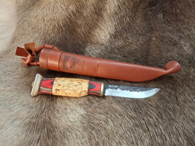 Wood Jewel Kittilä Messer Birke 9,5 cm