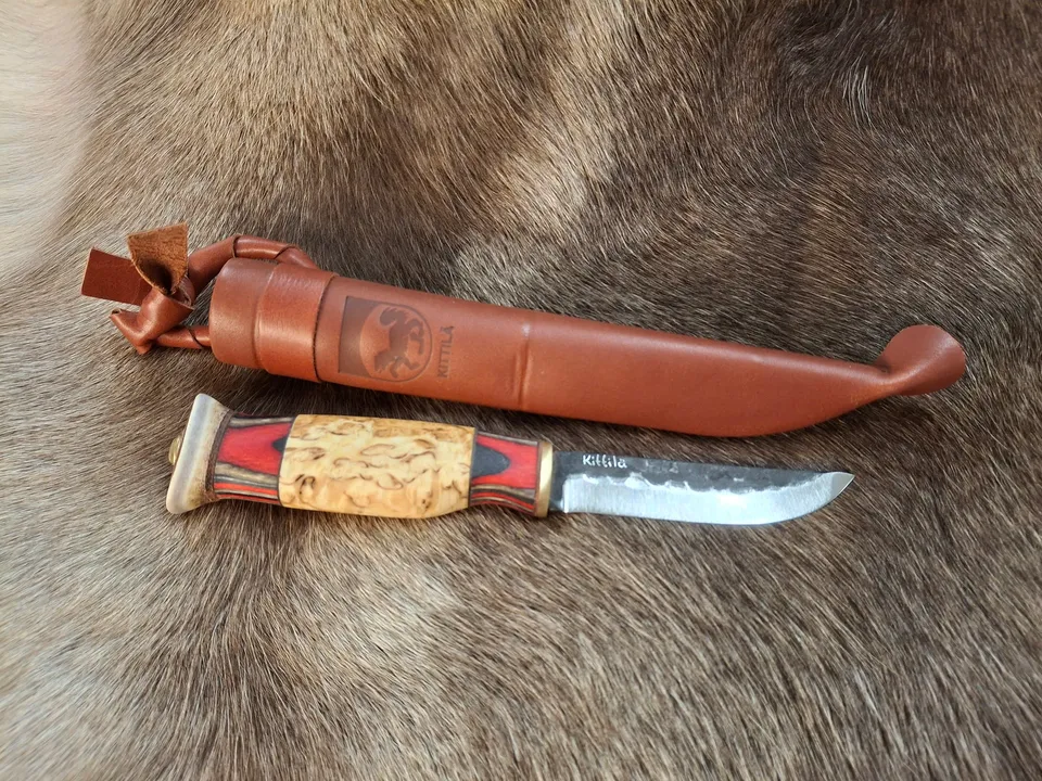 Wood Jewel Kittilä Messer Birke 9,5 cm