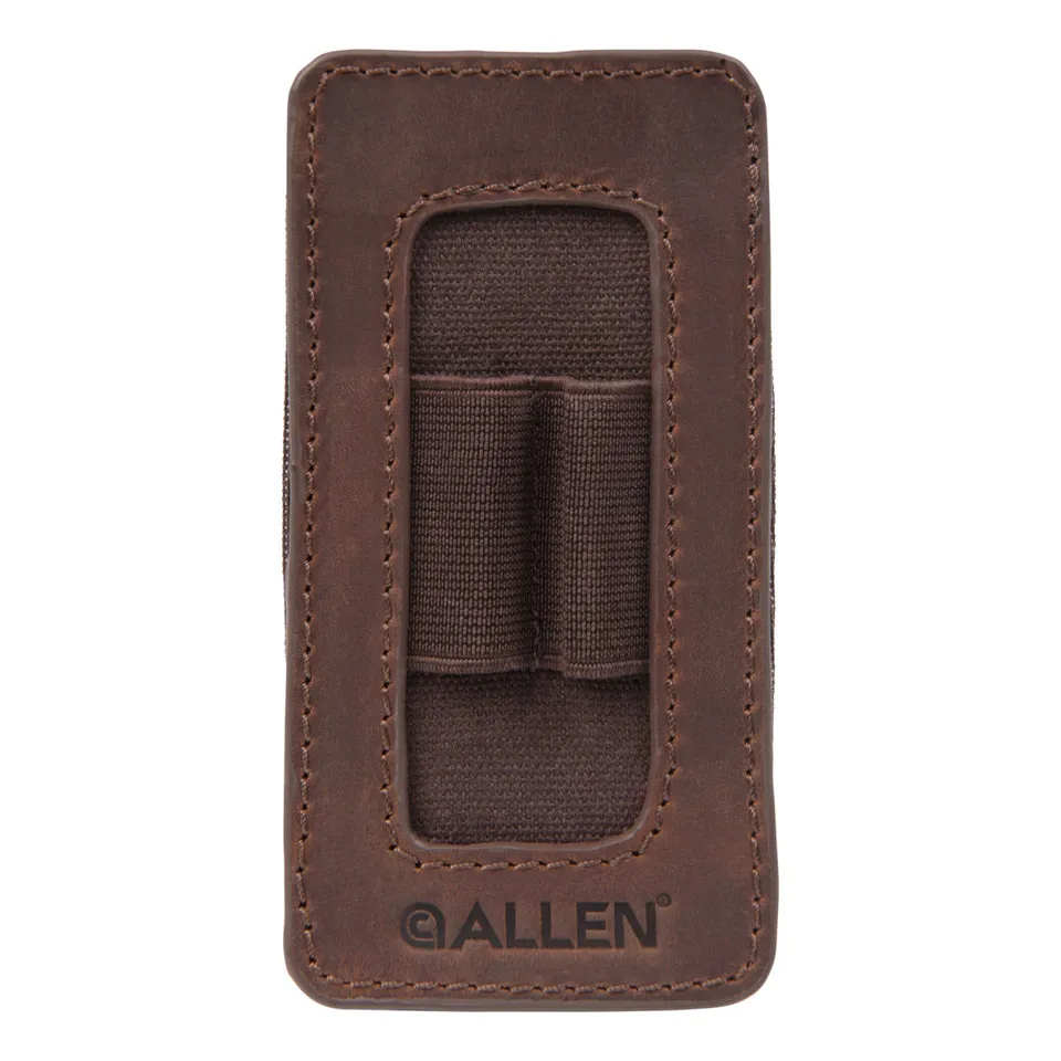 Allen Castle Rock Patronenhalter Leder Braun Vorderschaft