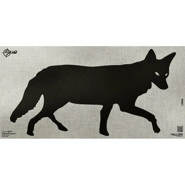 Allen EZ Aim Thermal ID Coyote Zielscheibe 24x12 grau