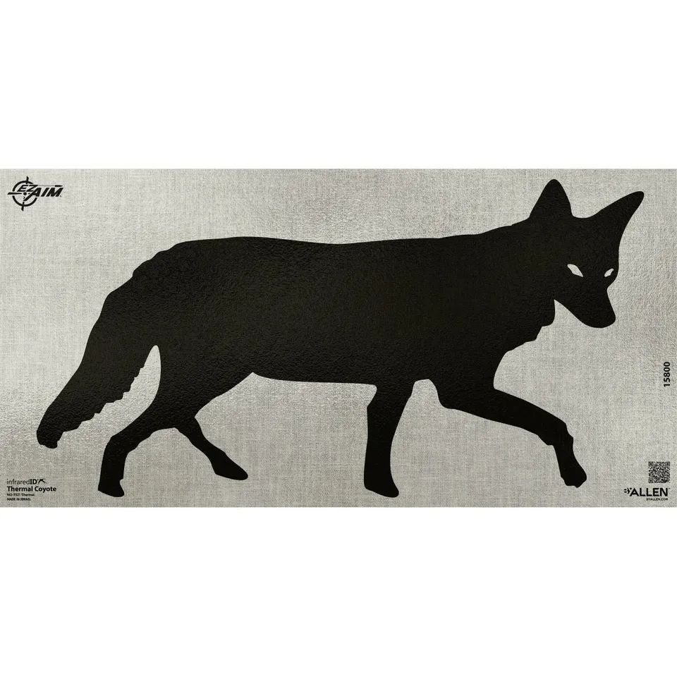 Allen EZ Aim Thermal ID Coyote Zielscheibe 24x12 grau