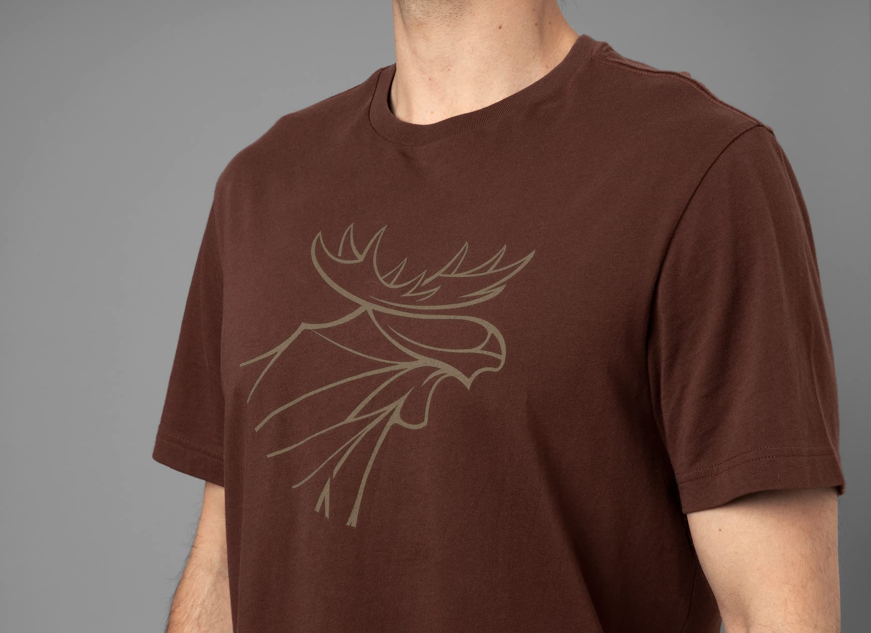 Härkila Graphic T-Shirt 2er Pack Grün Baumwolle Herren