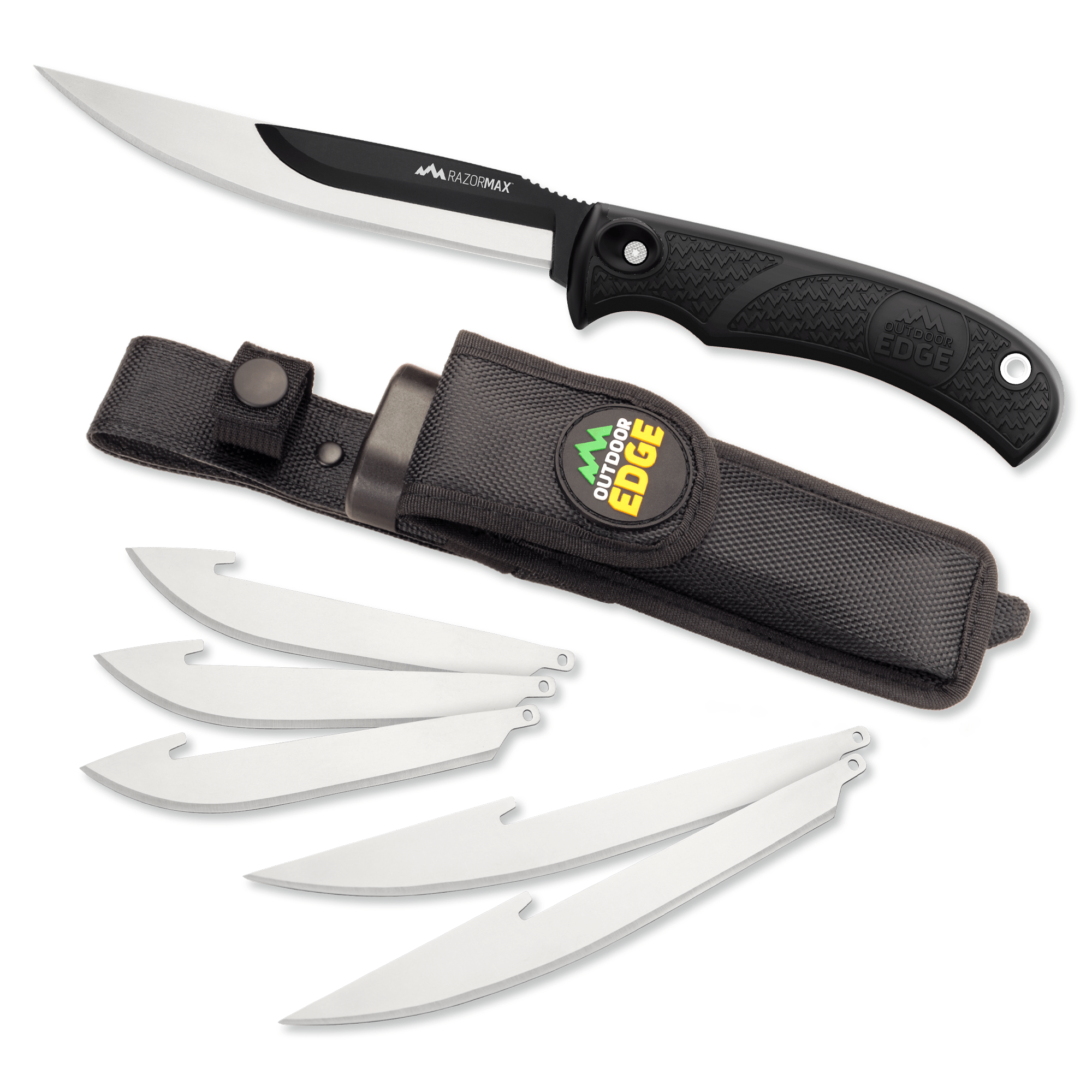 Outdoor Edge RazorMax Jagdmesser Orange Wechselklinge