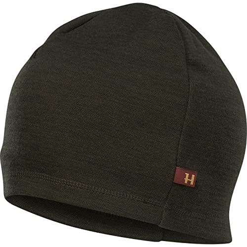 Härkila Tibro Beanie Mütze Willow Green Merino