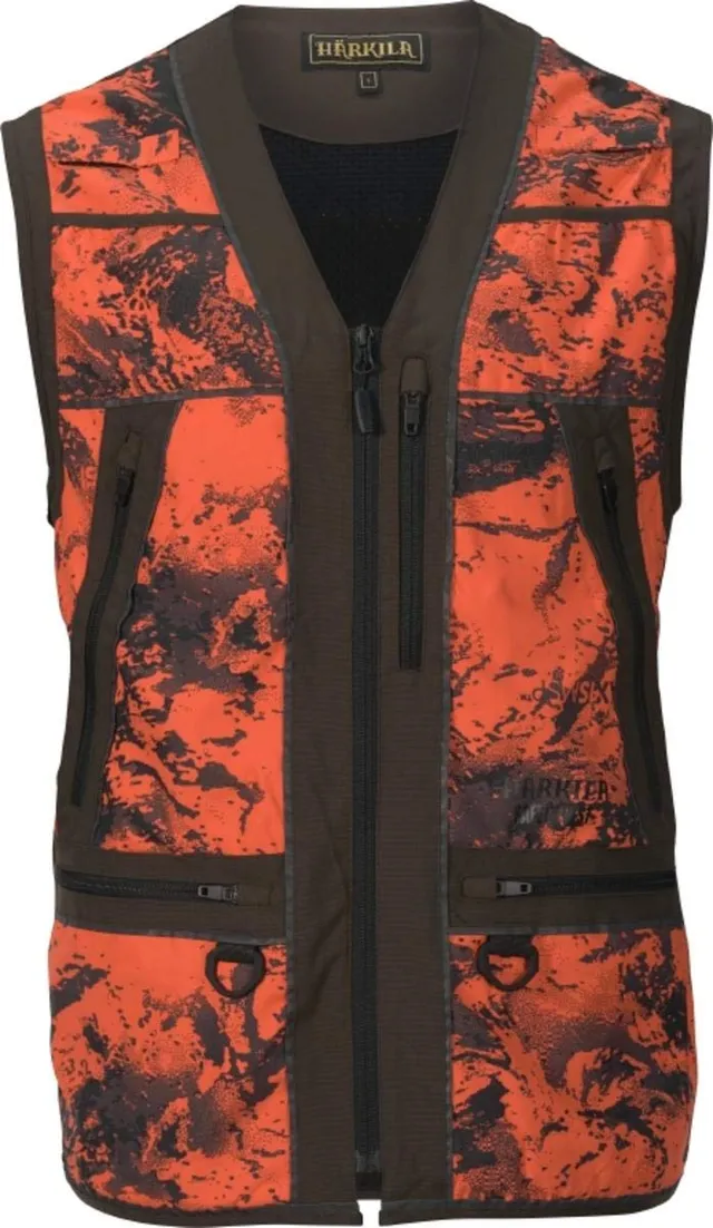 Härkila Wildboar Pro Safety Weste Orange Blaze 4XL signal