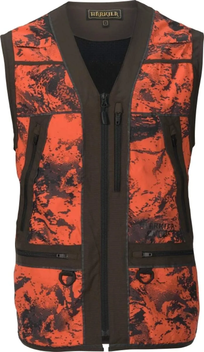 Härkila Wildboar Pro Safety Weste Orange Blaze 4XL signal