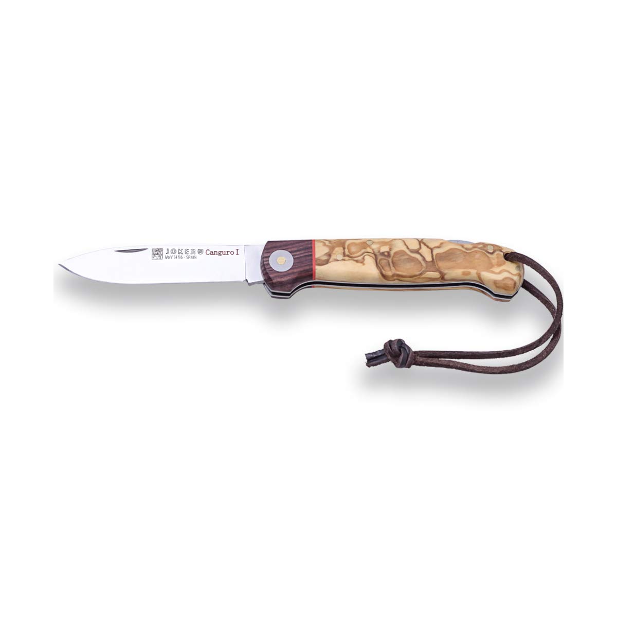 Joker Canguro I NO129 Jagdmesser Olivenholz 8,5 cm