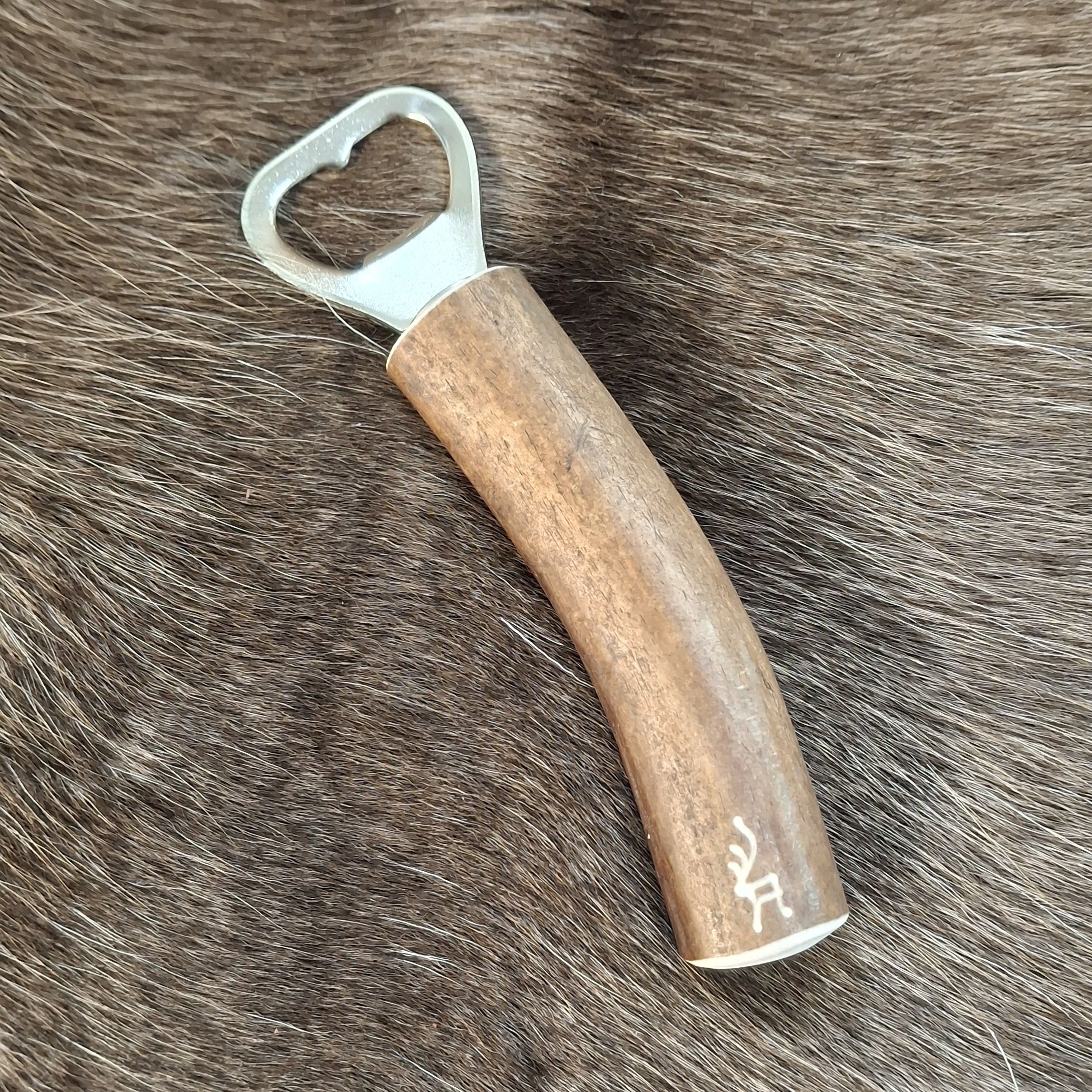 Wood Jewel Pätkä Flaschenöffner Rentierhorn