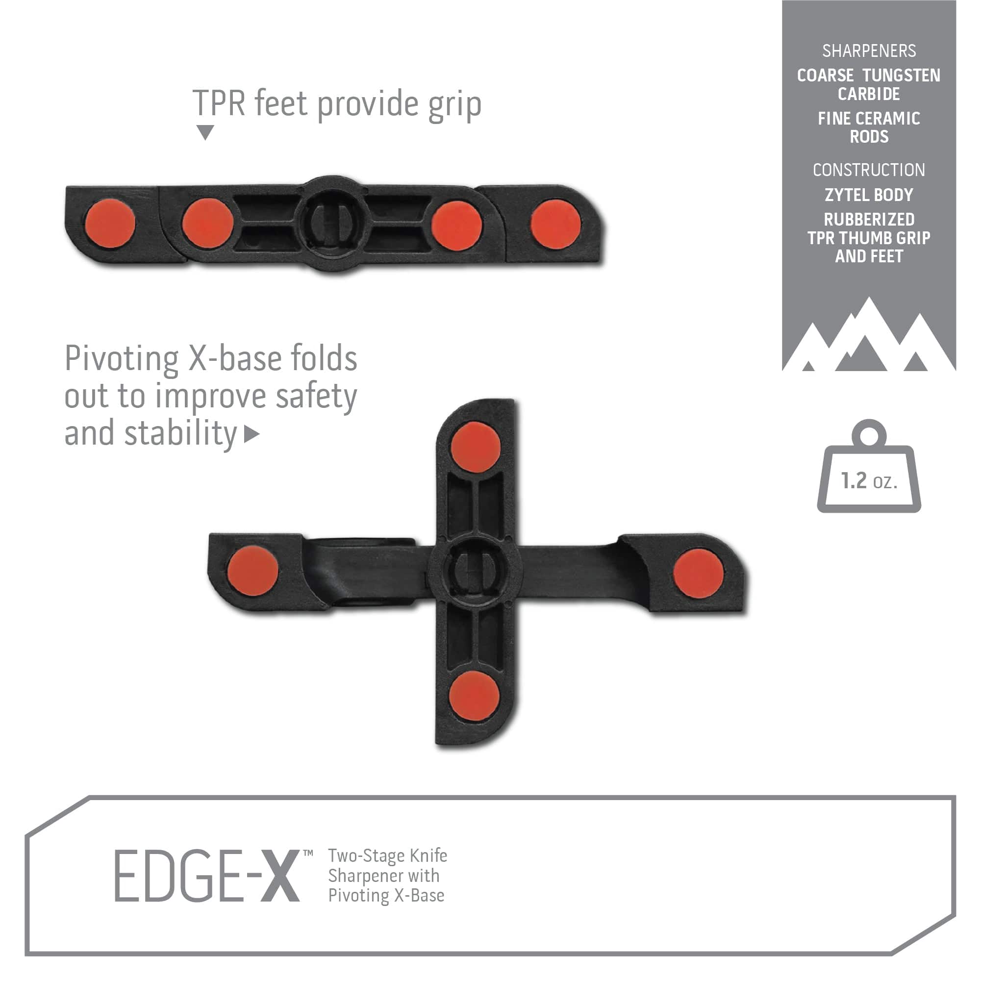 Outdoor Edge Edge-X Messerschärfer 2-stufig