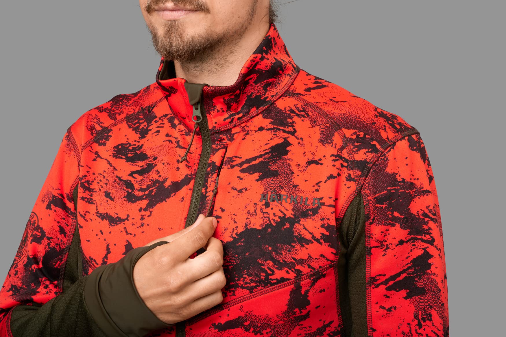 Härkila Wildboar Pro Fleecejacke AXIS Blaze Camo
