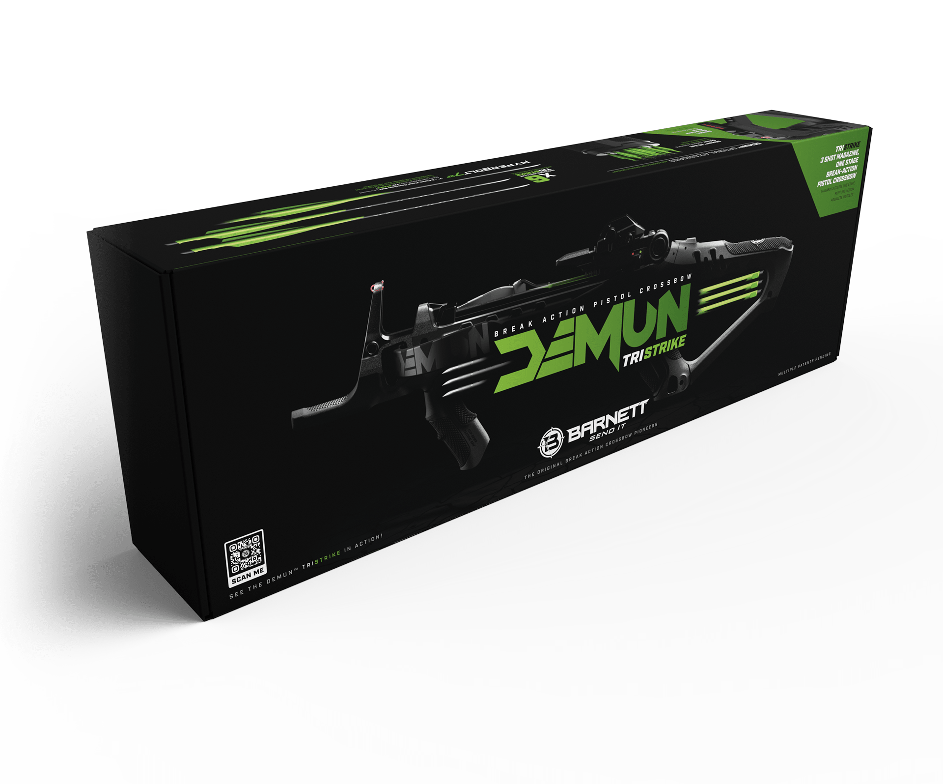 Barnett Demun Tri Strike Pistolenarmbrust 3-Schuss 180 fps