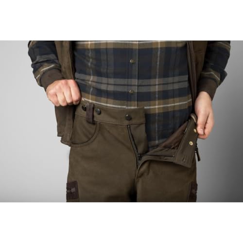 Härkila Pro Hunter Leather Hose Willow Green Leder