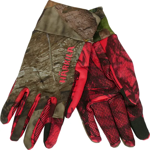 Härkila Moose Hunter 2.0 Fleece Handschuhe Camo Gr. M Touch