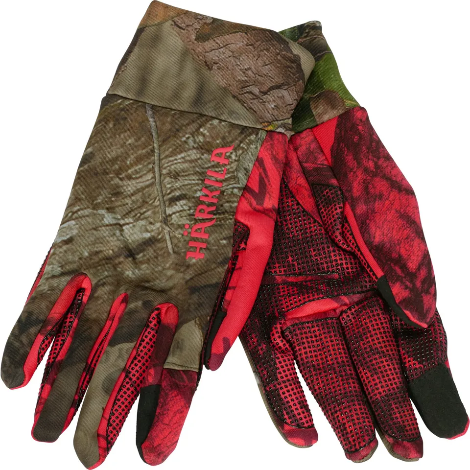 Härkila Moose Hunter 2.0 Fleece Handschuhe Camo Gr. M Touch