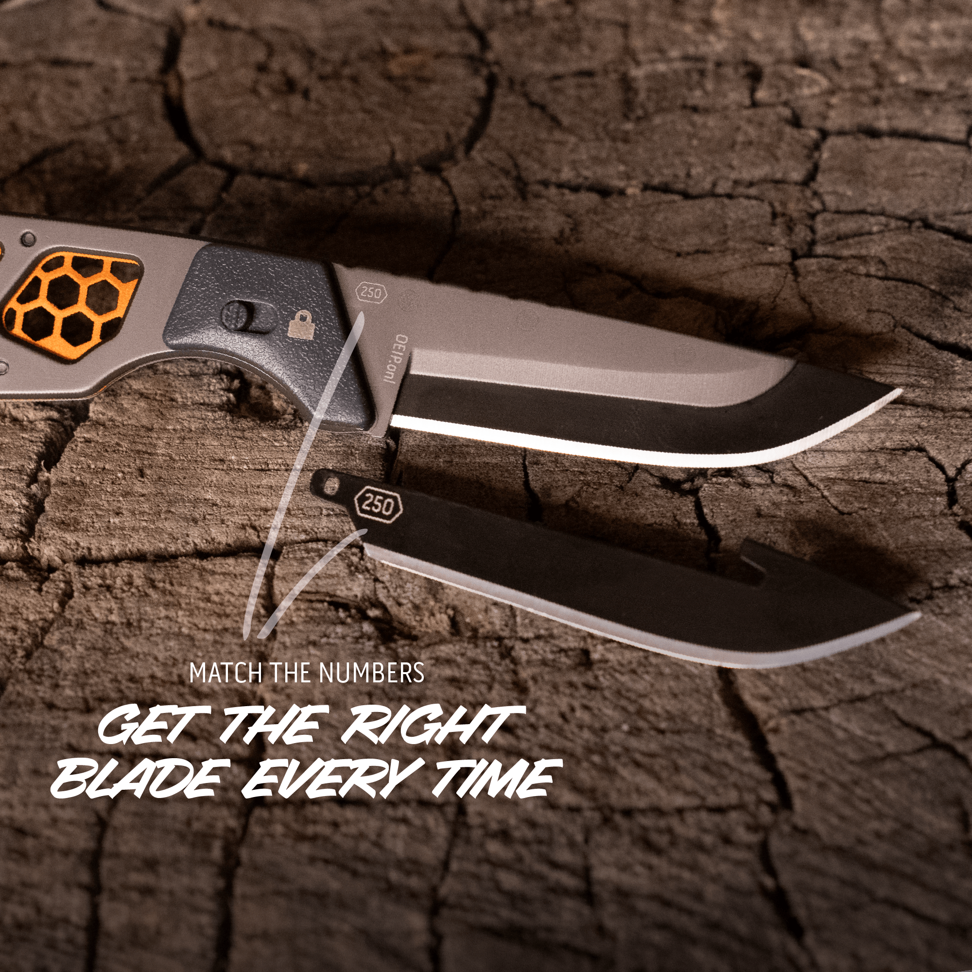 Outdoor Edge Razor APX 2.5 Klappmesser Set 5 Klingen