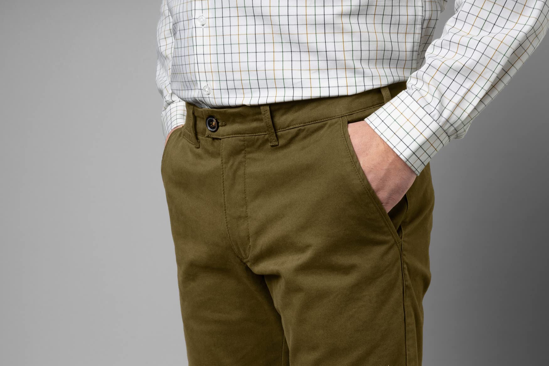 Härkila Norberg Hose Jagdhose Beech Green geräuscharm