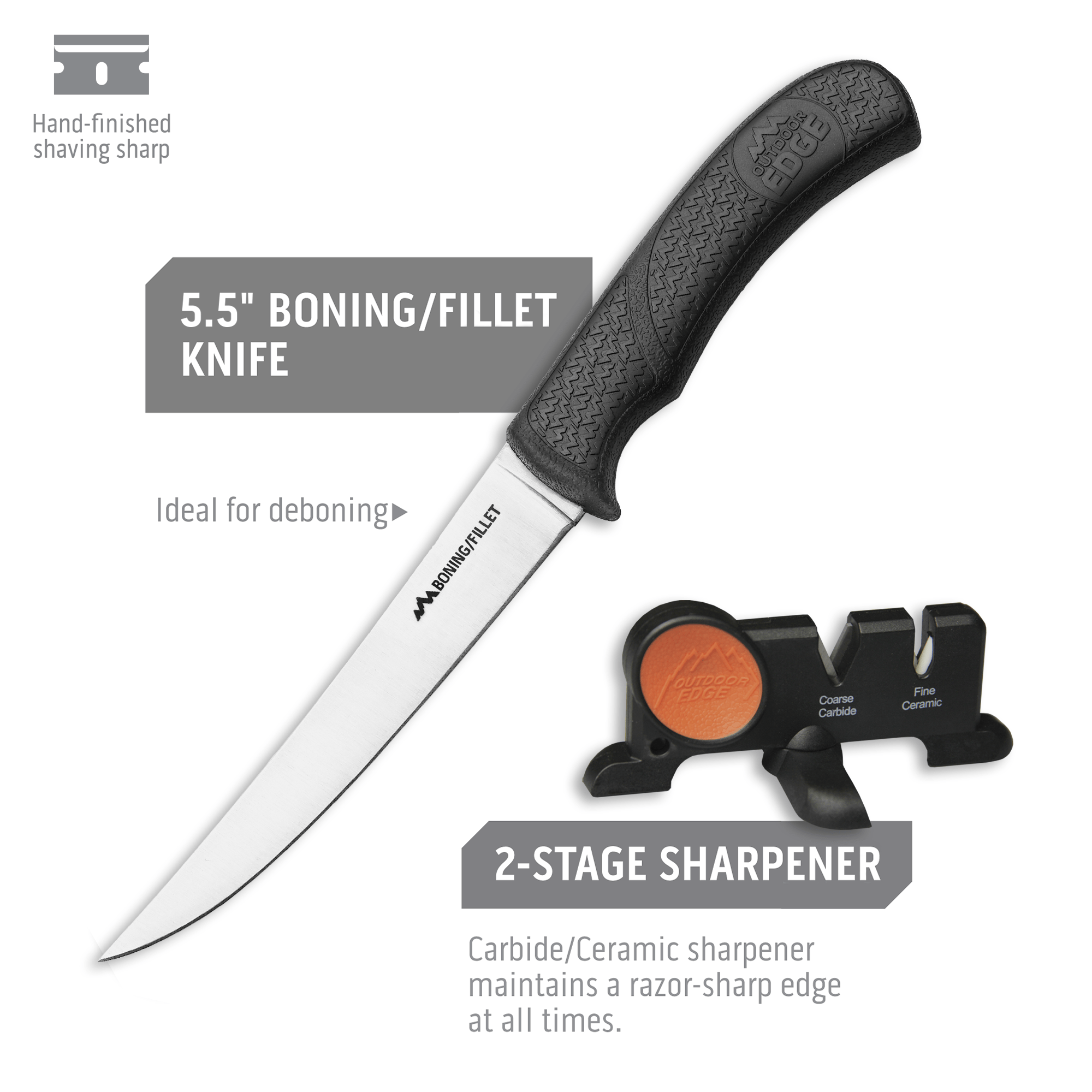 Outdoor Edge ButcherLite Aufbrechset 8-teilig mit Knochensäge