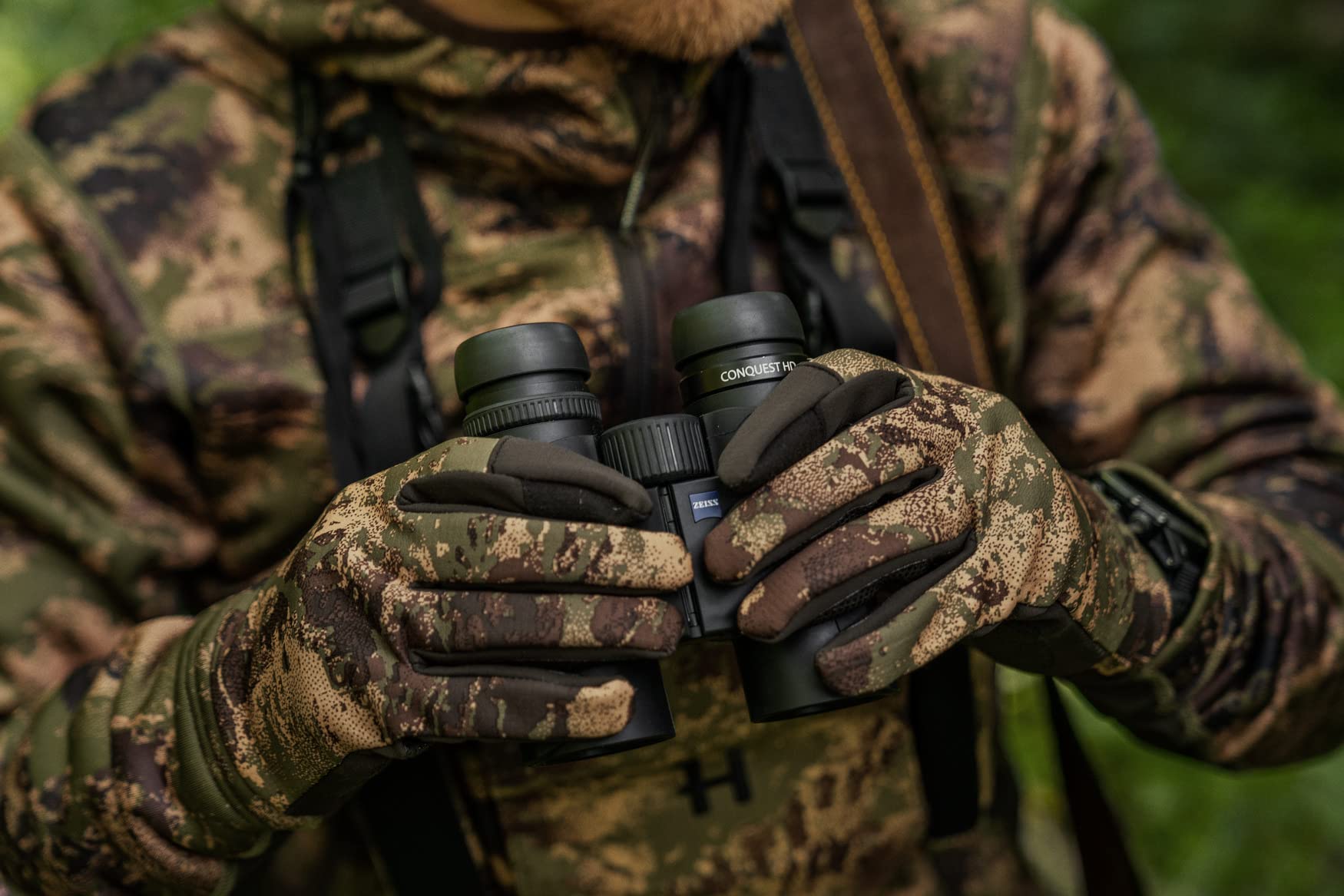 Härkila Deer Stalker Fleece Handschuhe M Camo