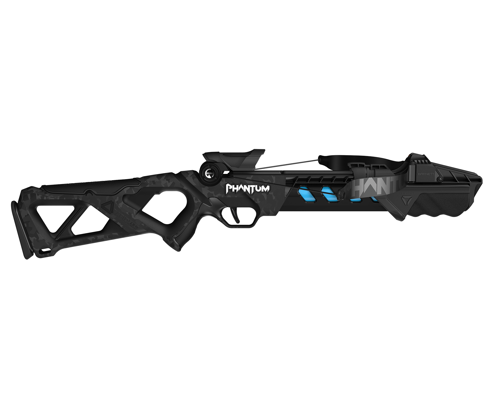 Barnett Phantom Spielzeugarmbrust Schwarz-Blau Saugnäpfe