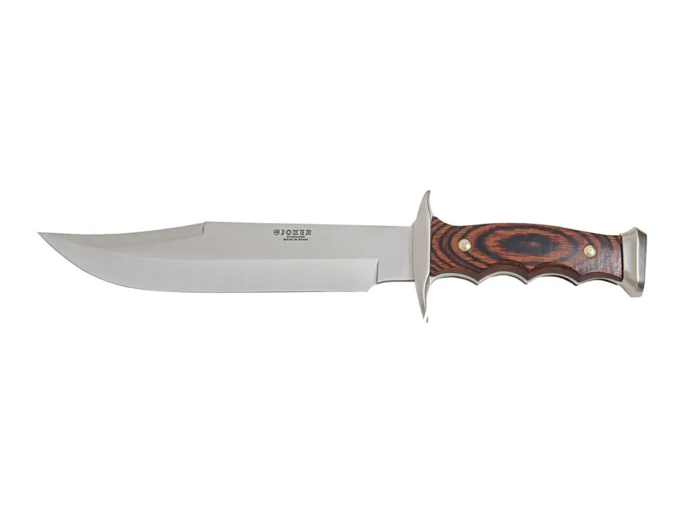 Joker CR93 Jagdmesser Set Zamak mit Lederscheide