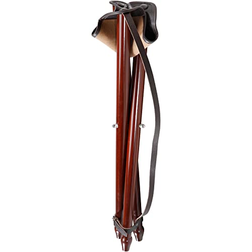 Wald & Forst Dreibein Sitzstuhl Leder 120 kg