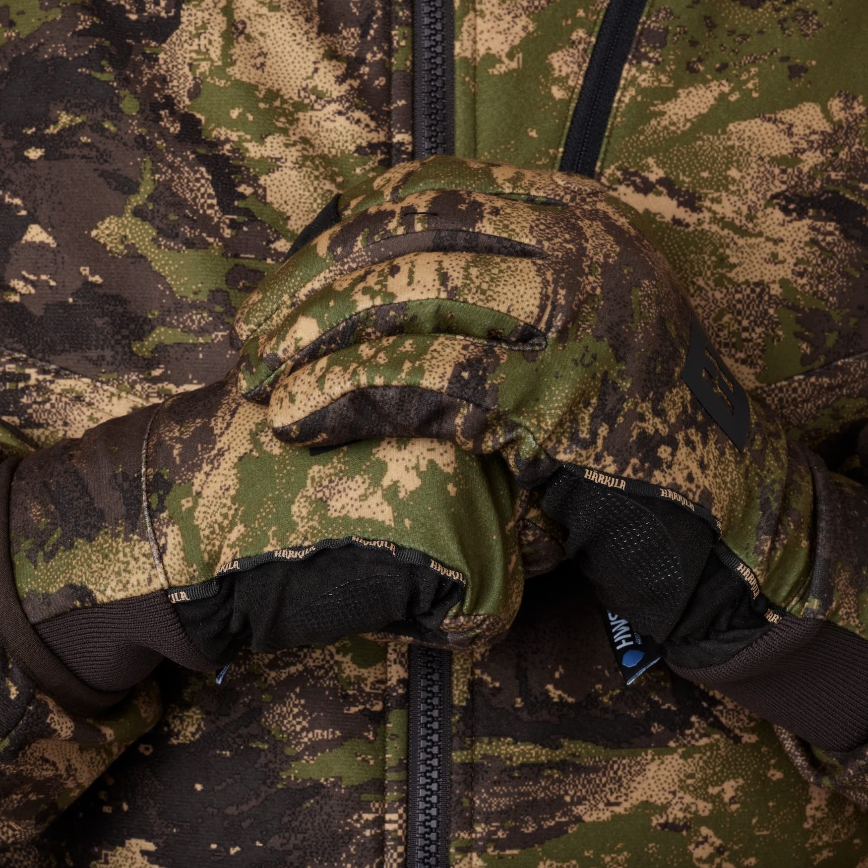 Härkila Deer Stalker Camo HWS Handschuhe M wasserdicht