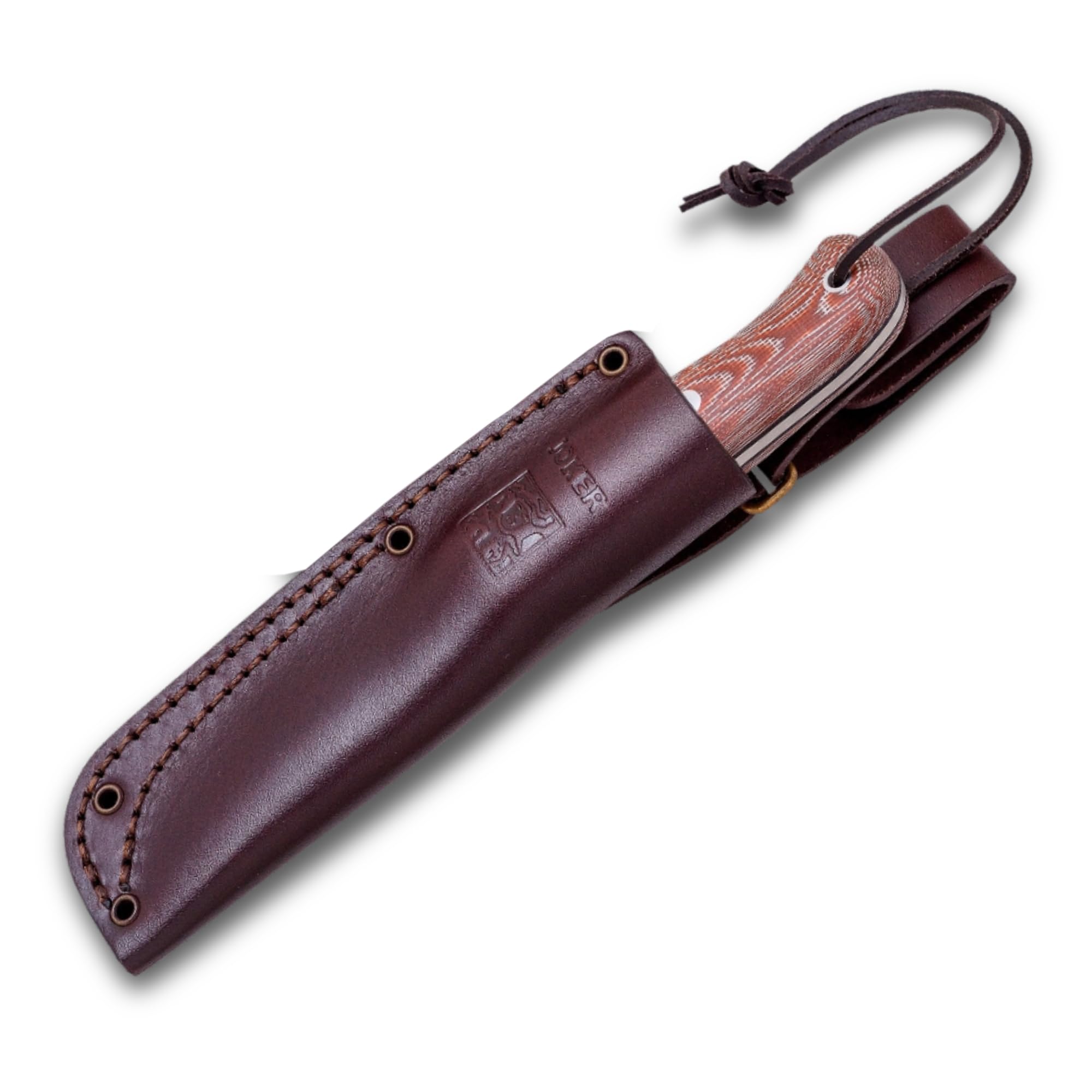 Joker Campero CM112 Gürtelmesser Leder 10,5 cm