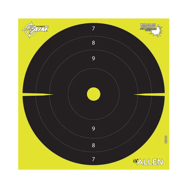 Allen EZ Aim Splash Zielscheiben 20x20cm 25er Bullseye