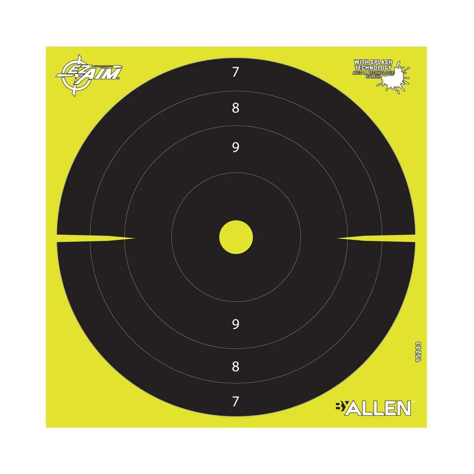 Allen EZ Aim Splash Zielscheiben 20x20cm 25er Bullseye