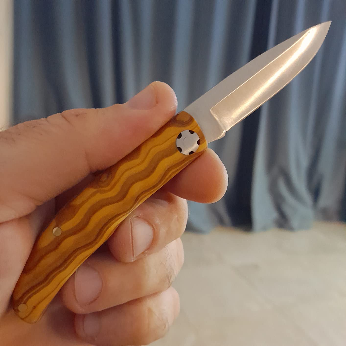Joker Setter NO112 Taschenmesser Olivenholz 6,5 cm