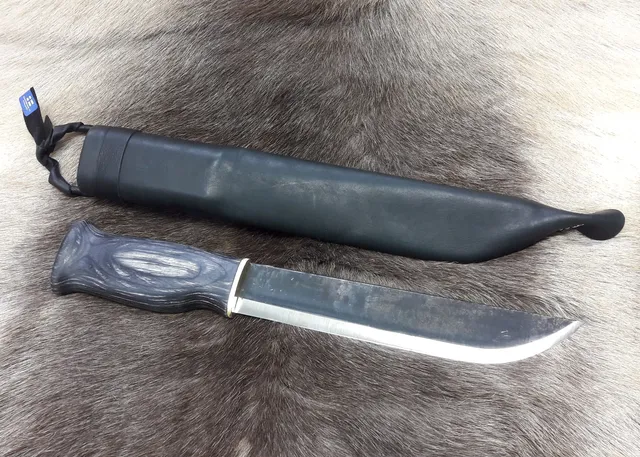 Wood Jewel 23LEmu Leuku Messer schwarz 21 cm