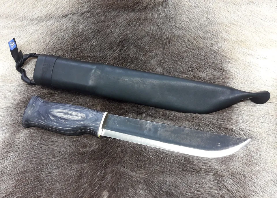 Wood Jewel 23LEmu Leuku Messer schwarz 21 cm