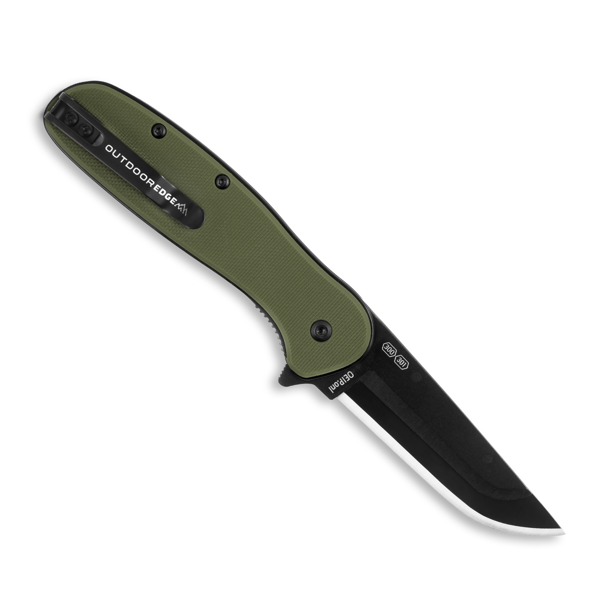 Outdoor Edge Razor VX2 Klappmesser Grün G10 3 Klingen