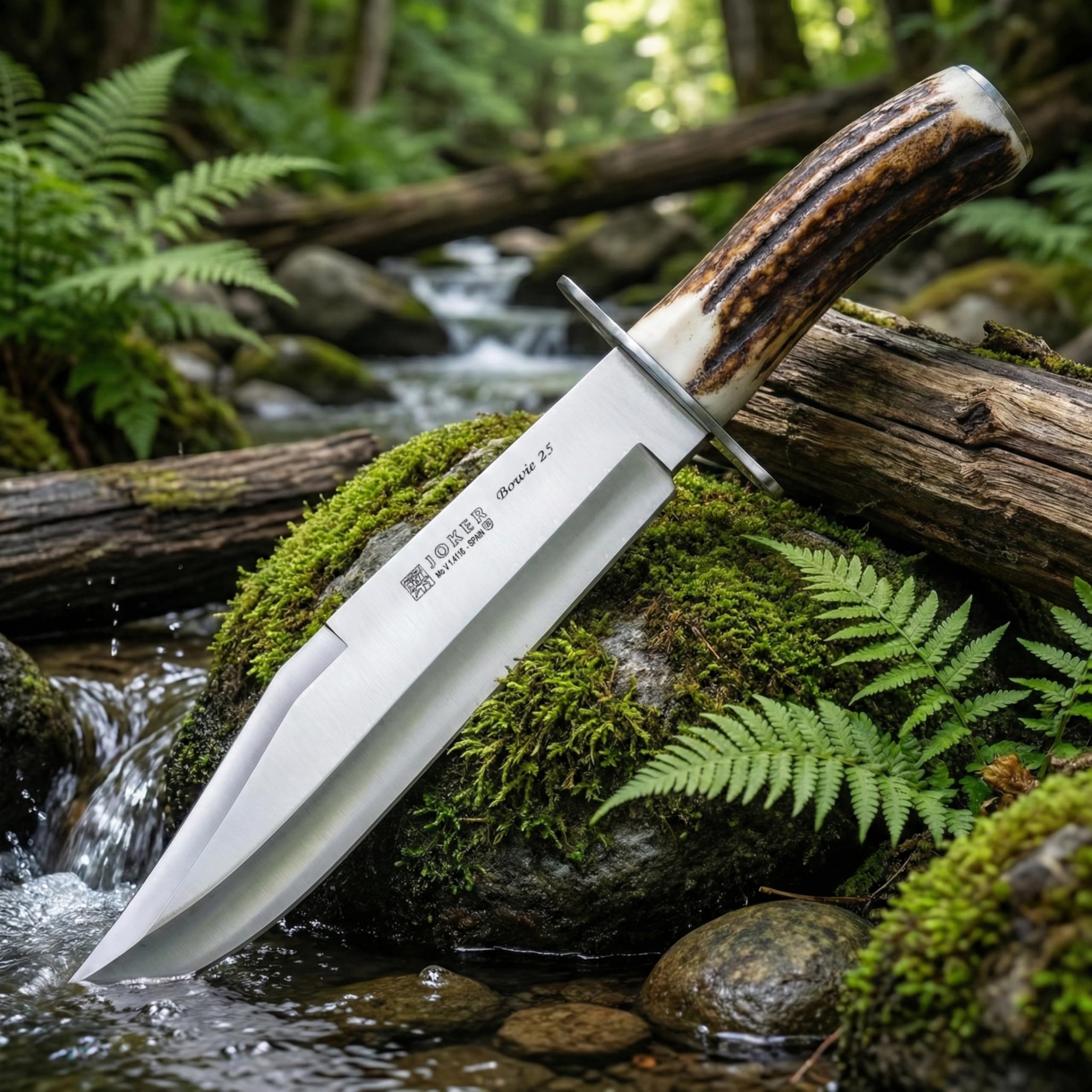 Joker Bowie 25 CC101 Jagdmesser Hirschhorn 25 cm