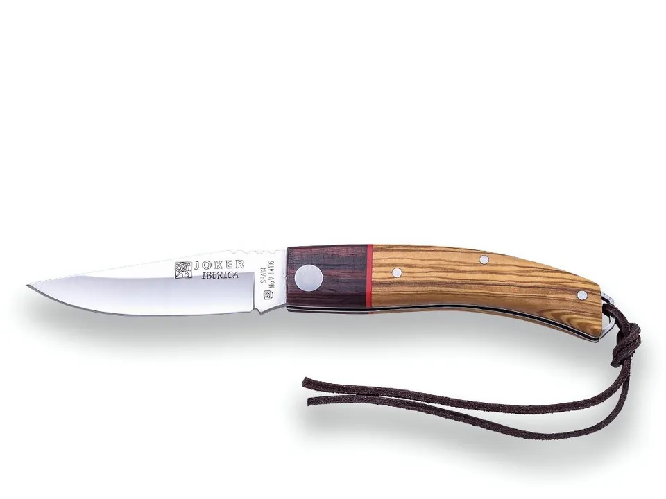 Joker Ibérica NO140 Taschenmesser Olivenholz 7,5 cm