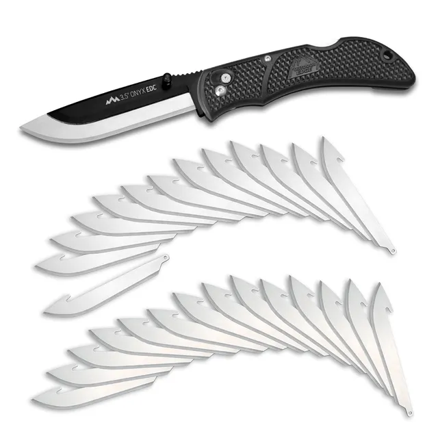 Outdoor Edge Razor Onyx 3.5 Taschenmesser 27 Klingen