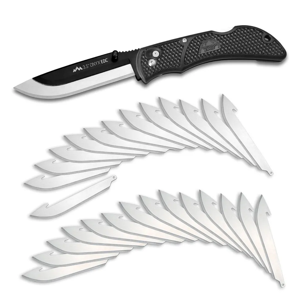 Outdoor Edge Razor Onyx 3.5 Taschenmesser 27 Klingen